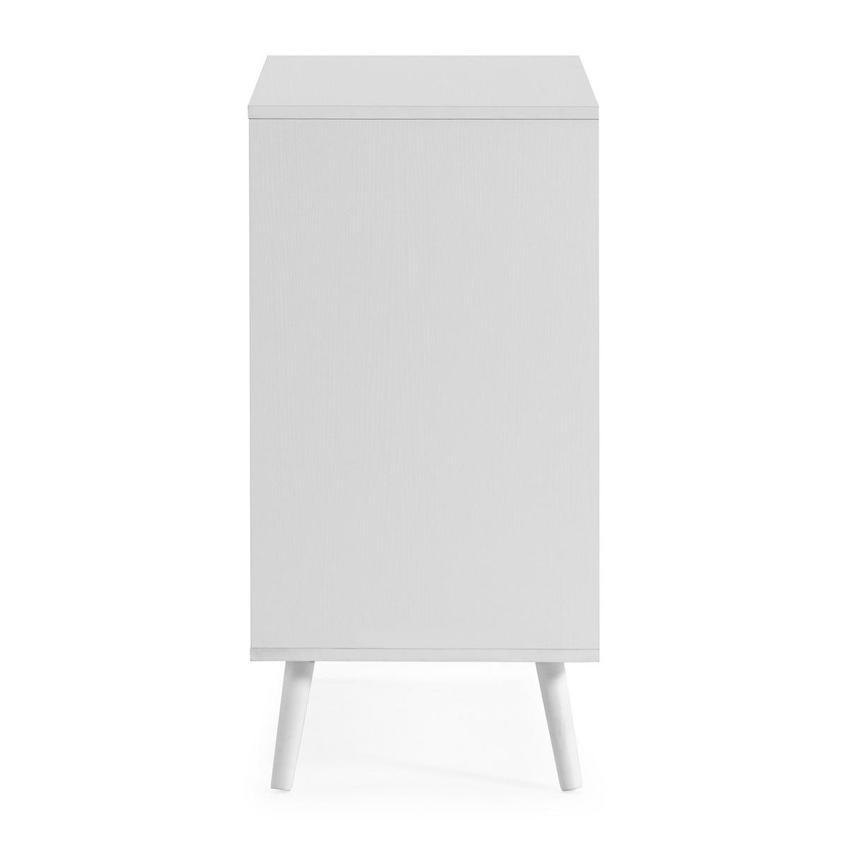 KOMMODE 80/80/40 Telmo Weiß - Weiß, Holzwerkstoff (80/80/40cm) - VS Venta-stock