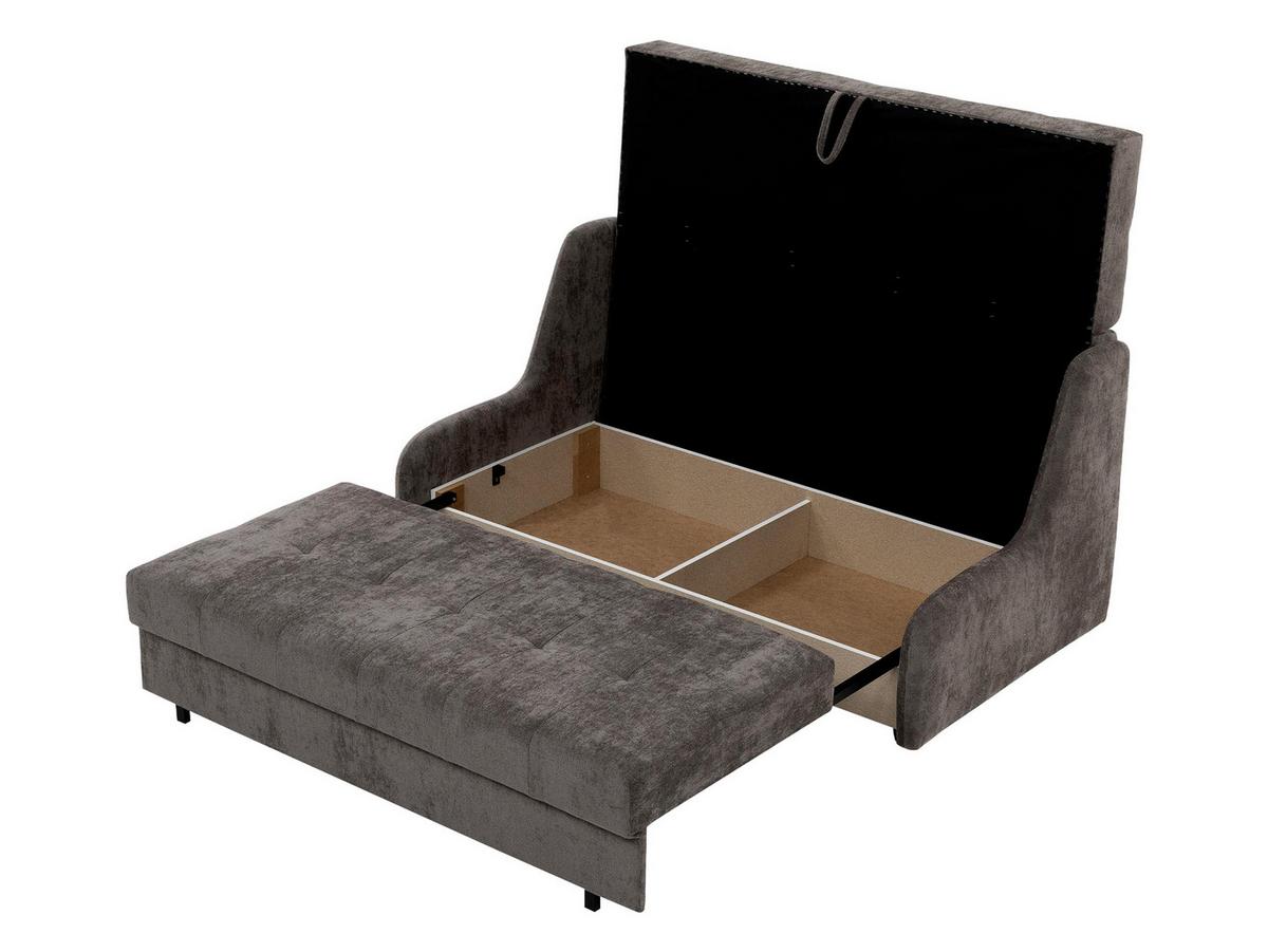SCHLAFSOFA Viva Elite IV - Schwarz/Naturfarben, Holz/Metall (166/85/98cm) - MIRJAN24