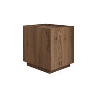 NACHTTISCH Mirtu S50 - Nussbaumfarben, Holzwerkstoff (50/45/40cm) - MIRJAN24