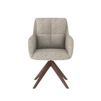 BRIDGE-STUHL mit massivholzbeinen - dante 61/67/86 cm - Beige, Holzwerkstoff (67/86/61cm) - Signature