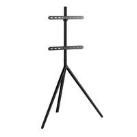 TV-HALTERUNG Valle - Schwarz, Kunststoff/Metall (85.5/137/46.5cm) - pro.tec