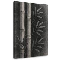 LEINWANDBILD Zen und Orientalisch 70x100cm - Grau, Textil (70/100cm) - Feeby