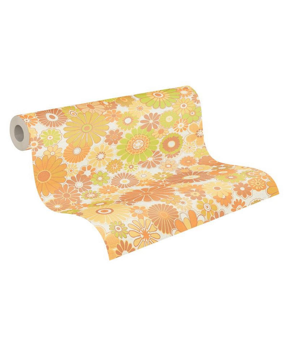 VLIESTAPETE Grün 53/850 cm - Grün, Textil (53/1cm) - KUNSTLOFT
