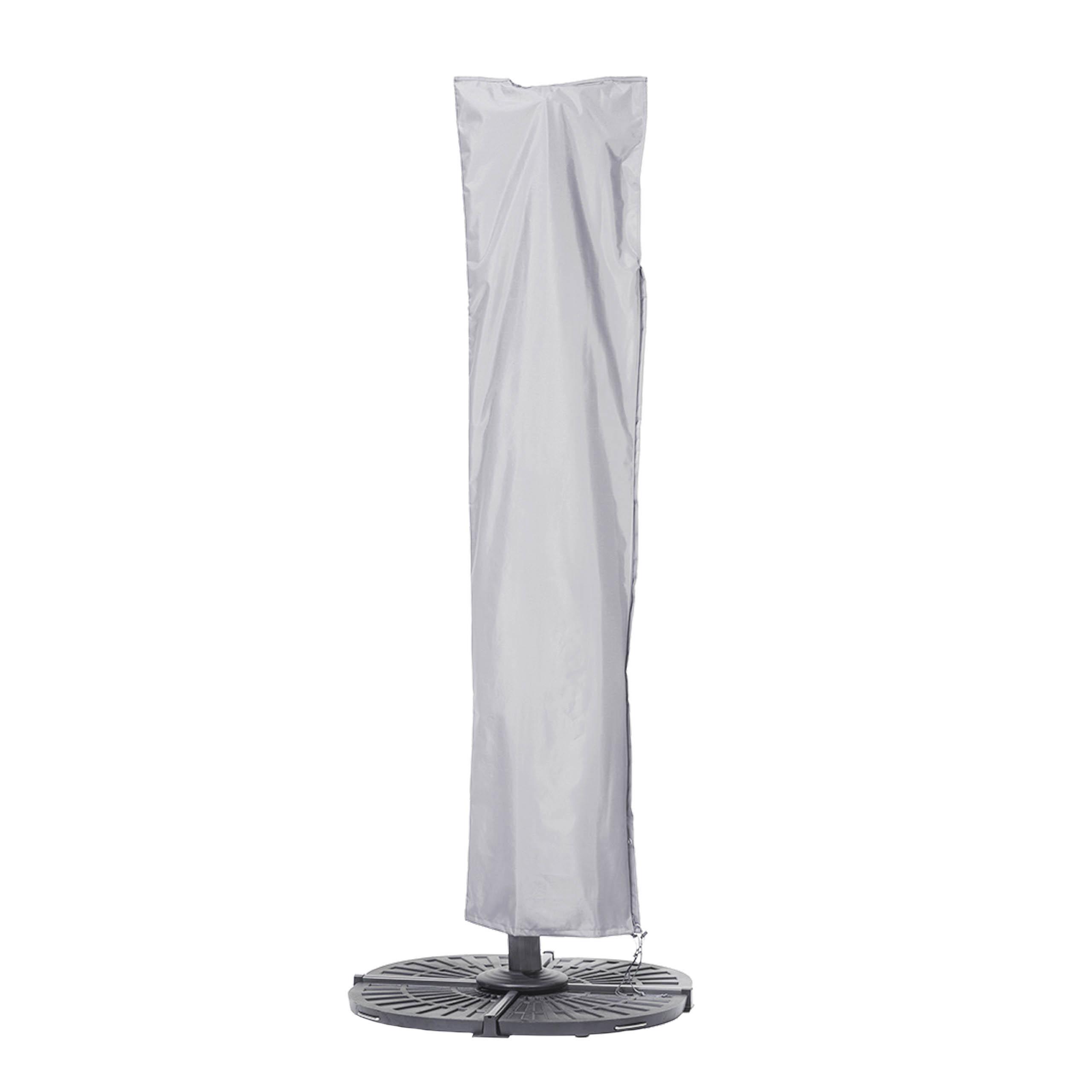 SCHUTZHÜLLE für Ampelschirm Gestell gerade SHP-60086 - Grau, Kunststoff (63/250/63cm) - mehr Garten