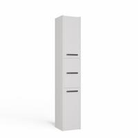 BADEZIMMERSCHRANK Weiß 30/170/30 - Weiß, Holzwerkstoff (30/170/30cm) - RAUMHIRSCH FURNITURE