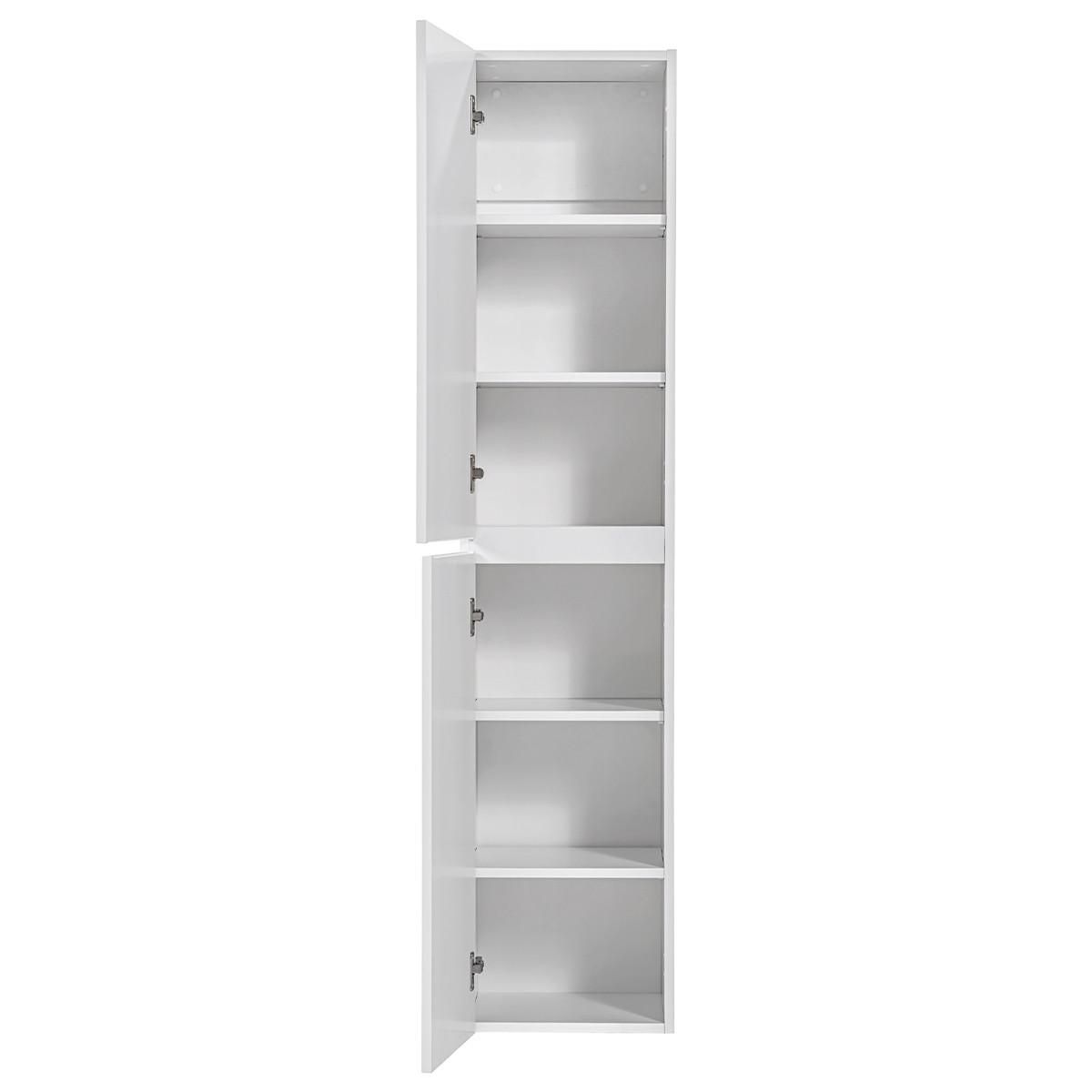 HÄNGESÄULE Zelie Weiß - Weiß, Holzwerkstoff (35/160/33cm) - Petits-meubles