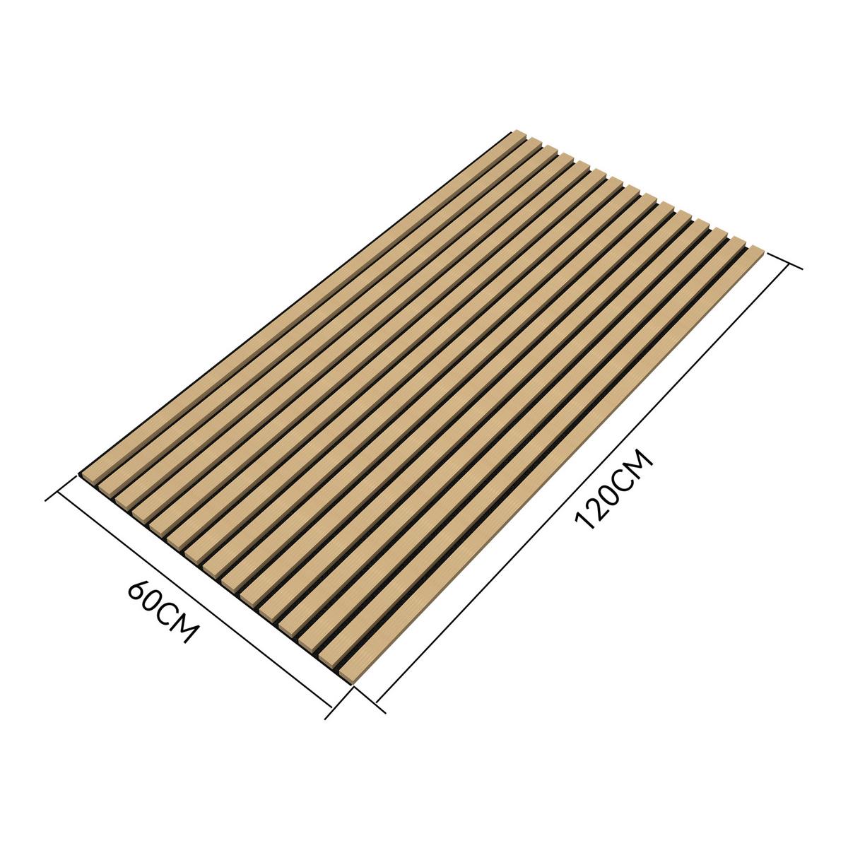 AKUSTIK WANDPANEEL-SET Vang 4-TLG. III. - Eiche Artisan, Holzwerkstoff/Kunststoff (60/120/2.1cm) - NEU.HOLZ