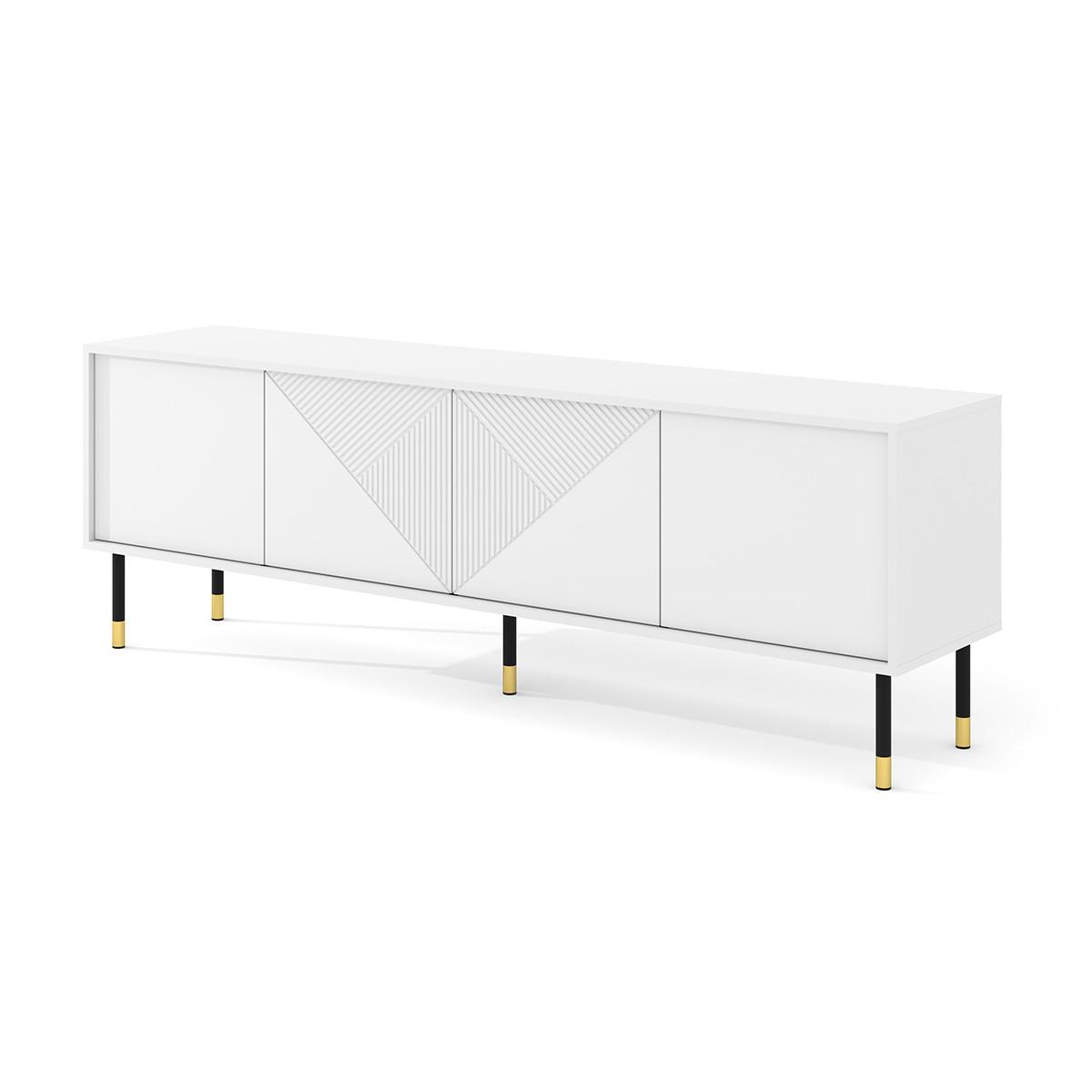 TV-MÖBEL Aglaé Weiß - Weiß, Holzwerkstoff (180/61/40cm) - Petits-meubles