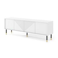 TV-MÖBEL Aglaé Weiß - Weiß, Holzwerkstoff (180/61/40cm) - Petits-meubles
