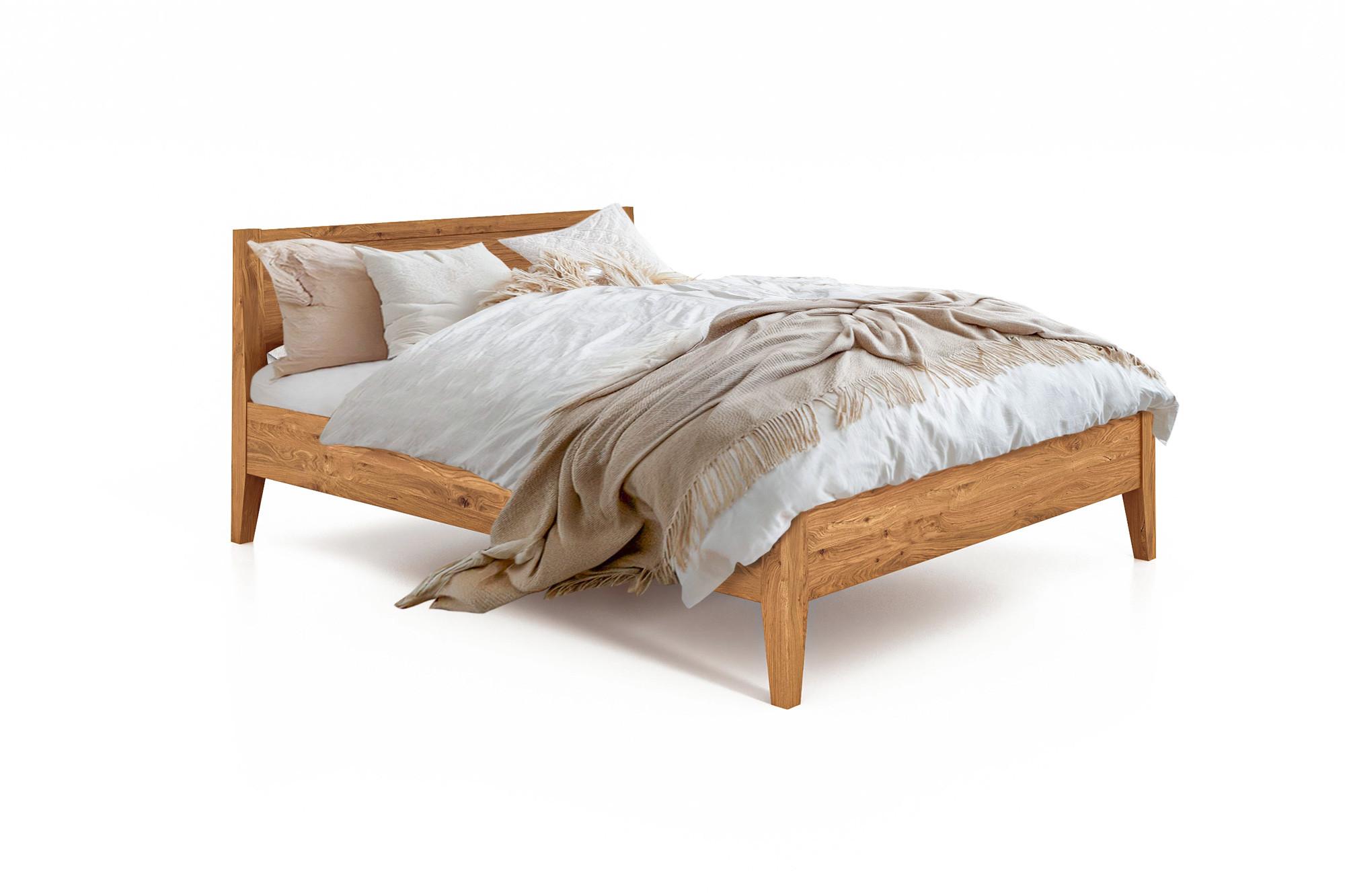 MASSIVHOLZBETT ELIAS 7 80x200 Wildeiche - Alteiche, Holz (80/200cm) - byoak