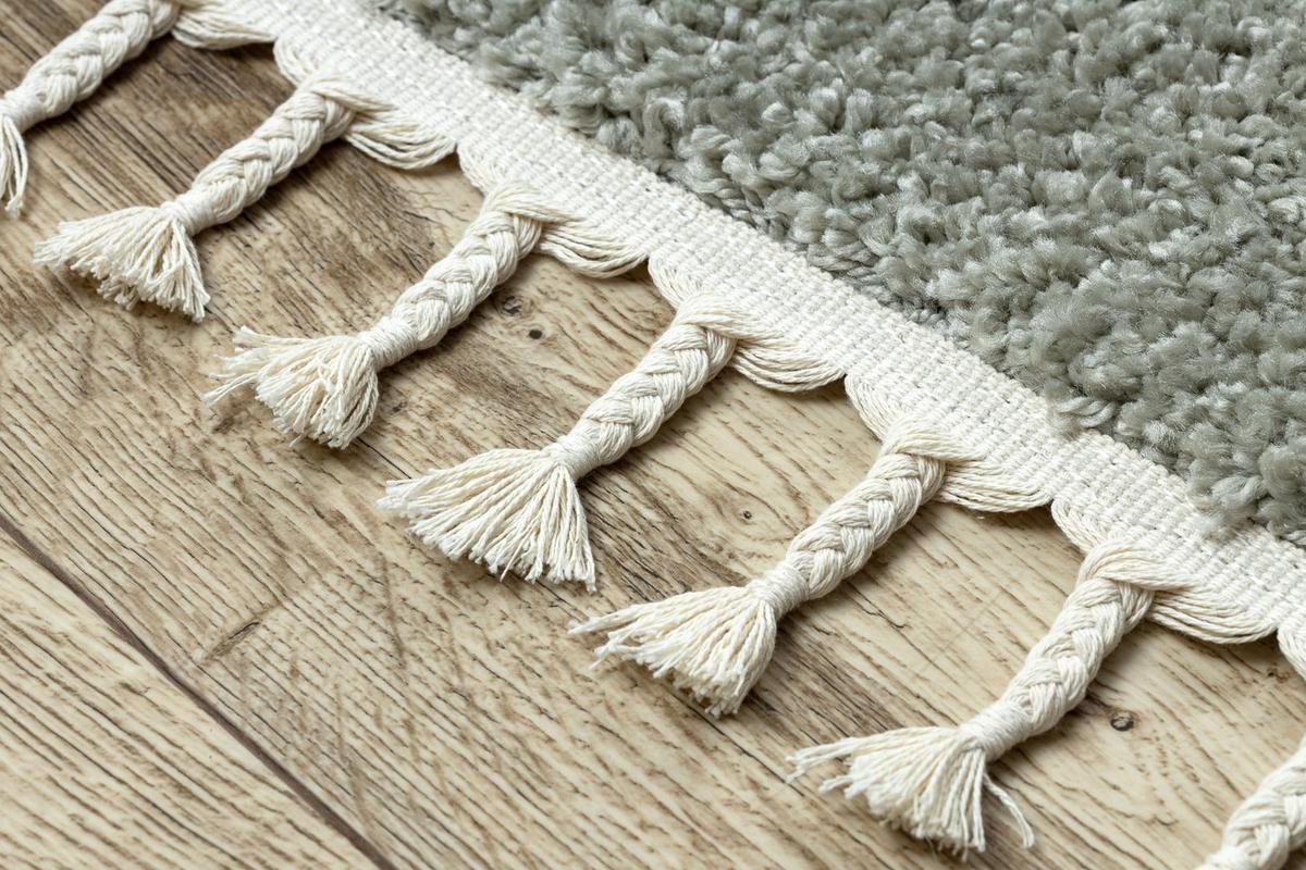 TEPPICH Berber 160/220 cm - Pastellgrün, Textil (160/220cm) - rugsX