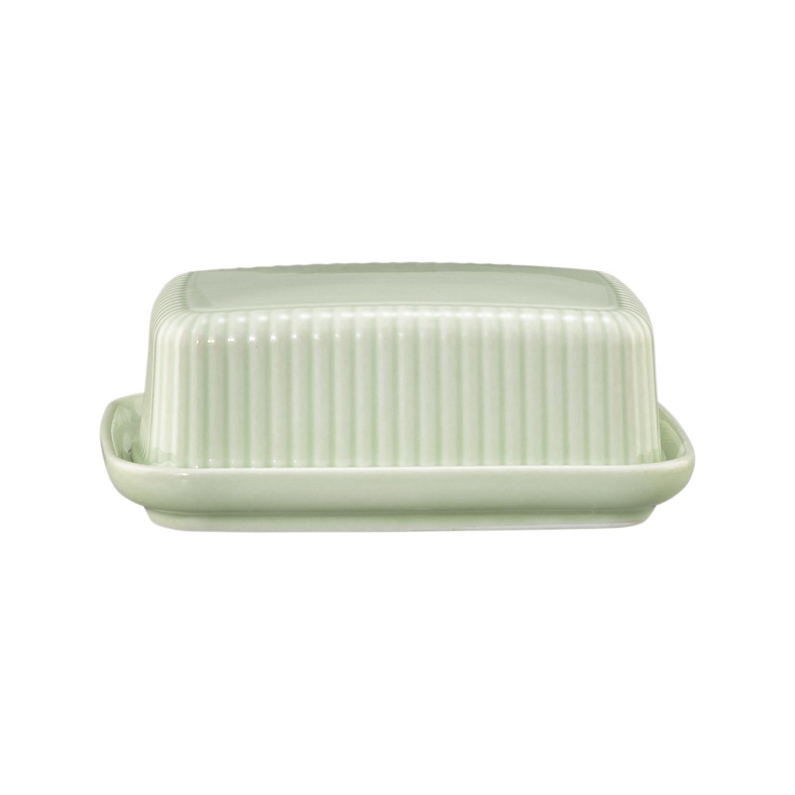 BUTTERDOSE Amina Seladon für 250 g - Grün, Keramik (14/6.2/17.5cm) - Seltmann Weiden