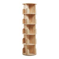 KINDERREGAL Chasek - Naturfarben, Holz (44/157/44cm) - [en.casa]