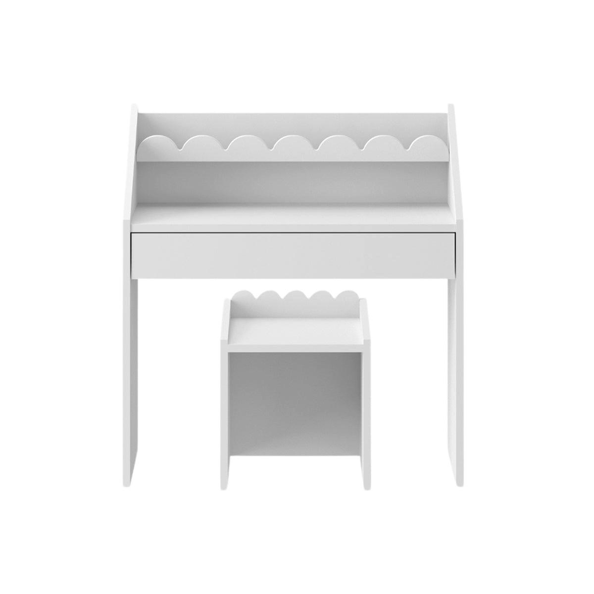 SCHREIBTISCH Book Nook Weiß - Weiß, Holzwerkstoff (71/76/33cm) - Petits-meubles