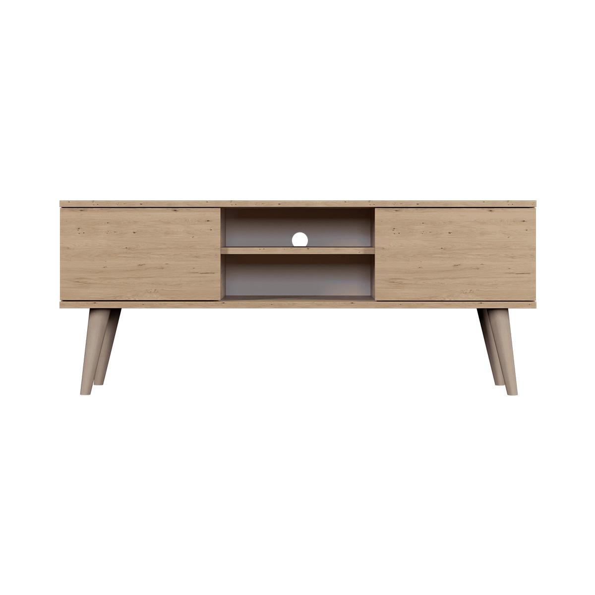 TV-MÖBEL Toronto Holz - Braun, Holzwerkstoff (120/35/55cm) - Petits-meubles