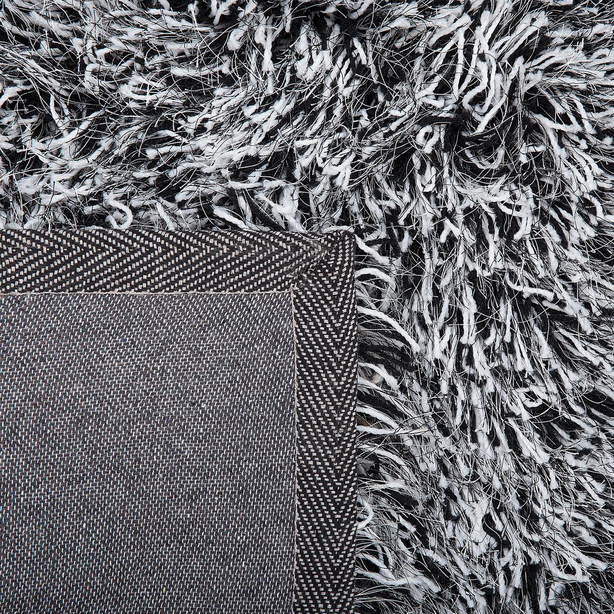 SHAGGY-TEPPICH Cide 150/80 cm - Schwarz, Kunststoff (80/150cm) - Beliani