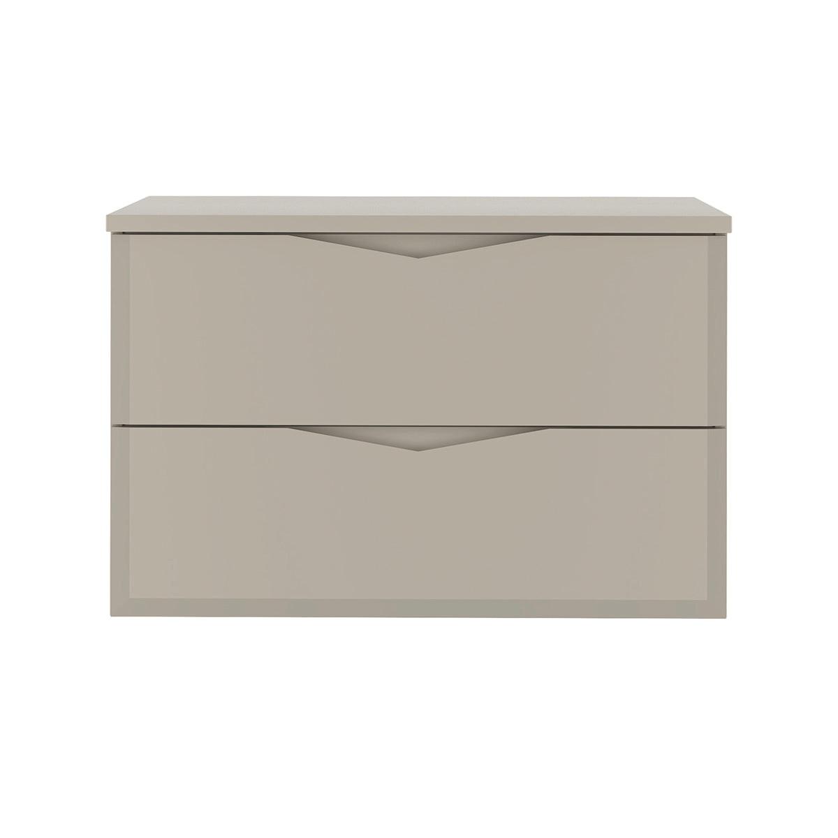 WASCHTISCHUNTERSCHRANK 80.6cm Ellie Kaschmir - Beige, Holzwerkstoff (80.6/52.2/46.5cm) - Petits-meubles
