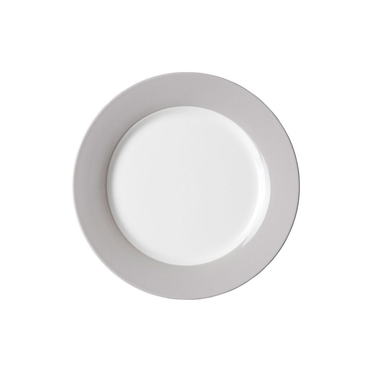 KOMBISERVICE Doppio Grau 24-tlg. - Grau, Keramik (2/2/2cm) - Ritzenhoff Breker