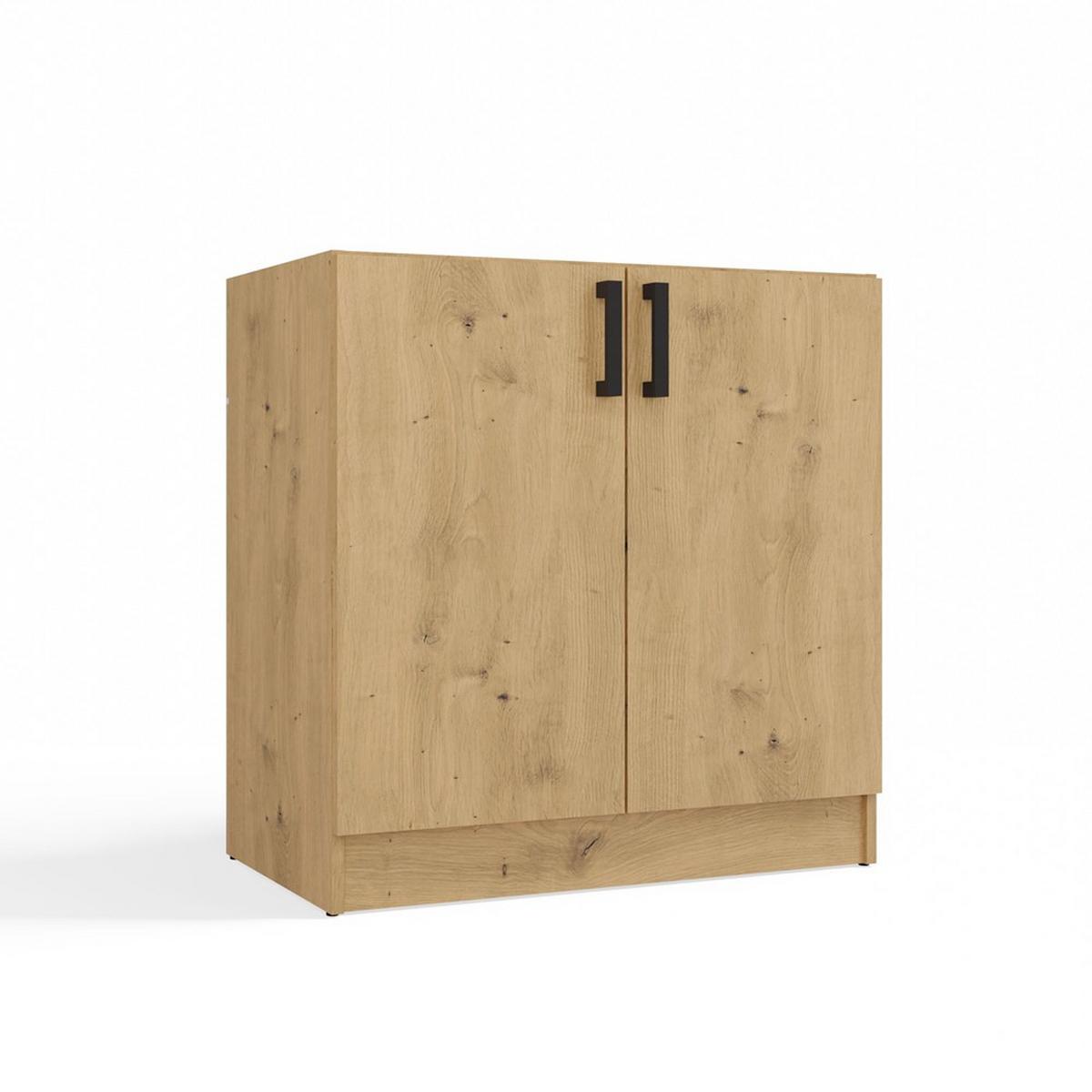 UNTERSCHRANK Artisan 80/82/45 - Eiche Artisan, Holzwerkstoff (80/82/45cm) - RAUMHIRSCH FURNITURE