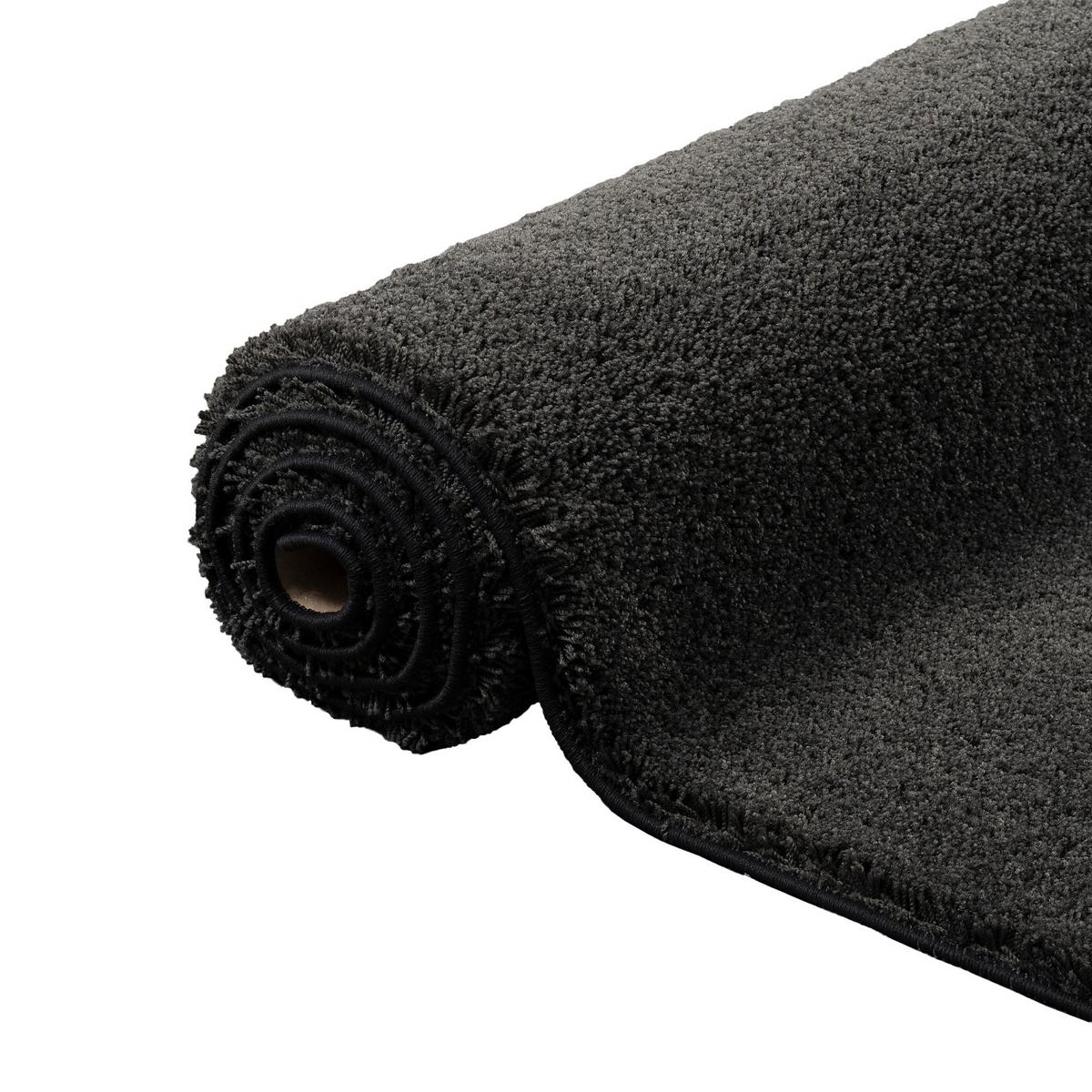 HOCHFLOR SHAGGY TEPPICH PALACE - Chromfarben, Textil (160/160cm) - Snapstyle
