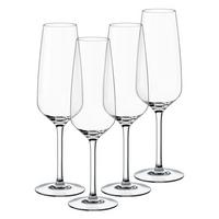 SEKT- / CHAMPAGNERGLÄSER Essential transparent 120 ml 4er Set - Transparent, Glas (0.12L) - like.Villeroy & Boch