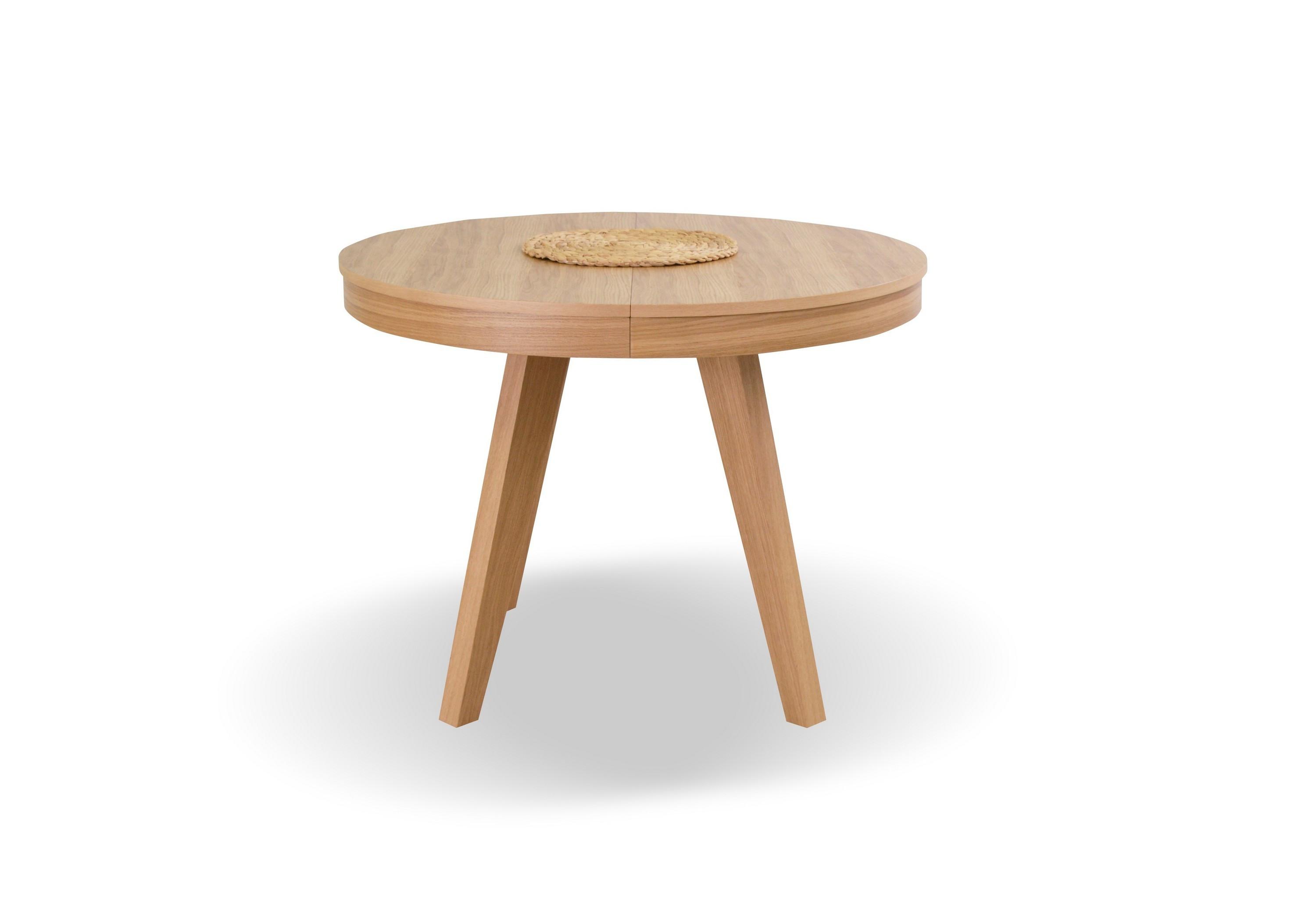ESSTISCH PICCOLO Ausziehbar 100 - 200 / 100 x 76 cm - Eichefarben, Holz (100/100/76cm) - MASSENO
