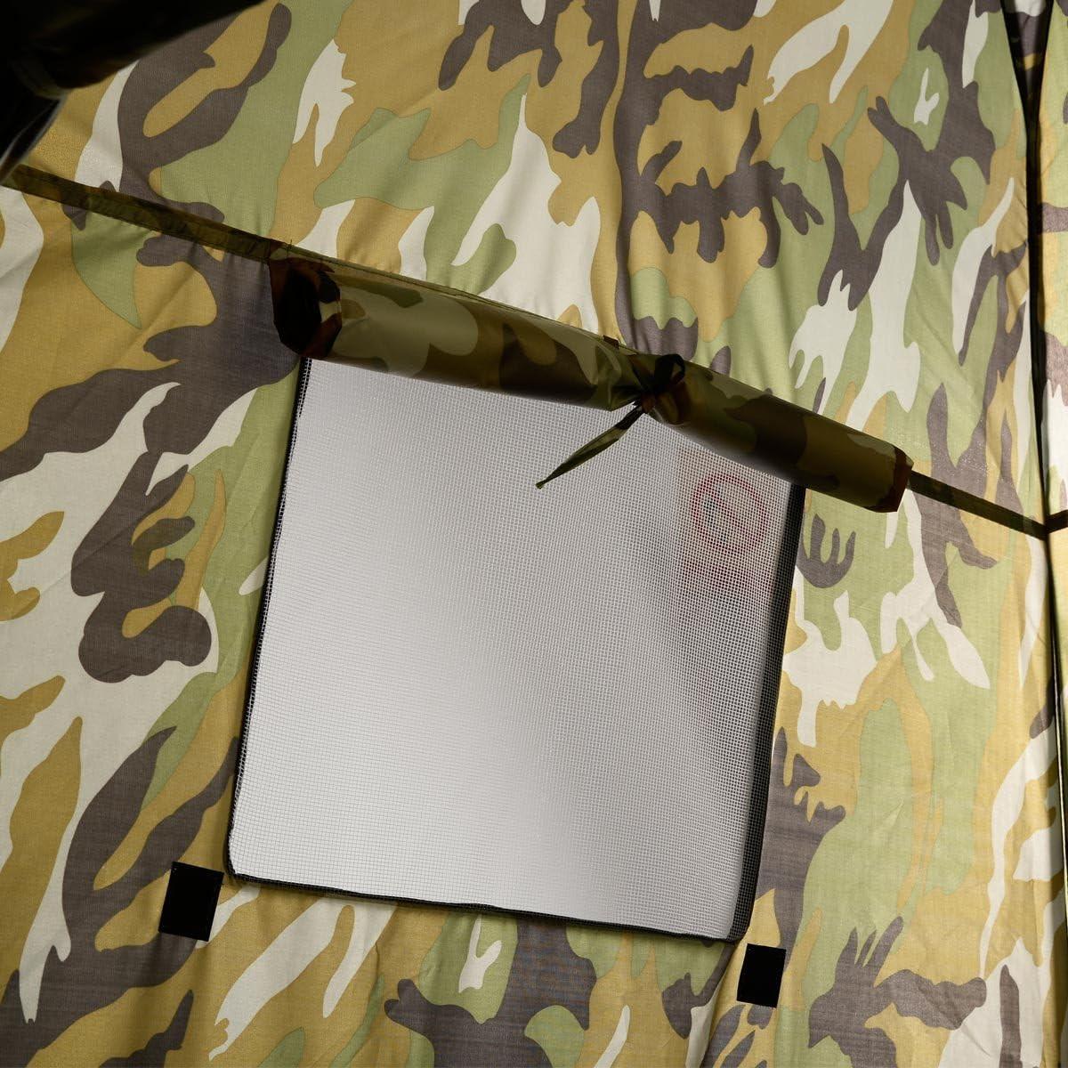 UMKLEIDEZELT Camouflage - Multicolor, Textil (120/190/120cm) - COSTWAY