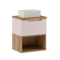 WASCHTISCH 50.4cm Riva Kaschmir - Beige, Holzwerkstoff (50.4/60/40cm) - Petits-meubles