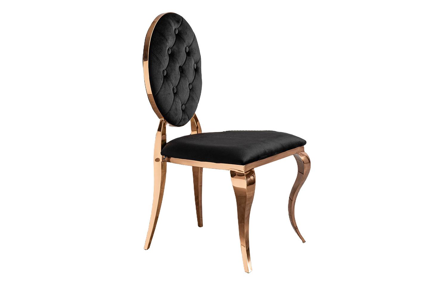 ESSZIMMERSTUHL LINDA Schwarz Velvet - Schwarz, Textil (50/92/56cm) - KAWOLA