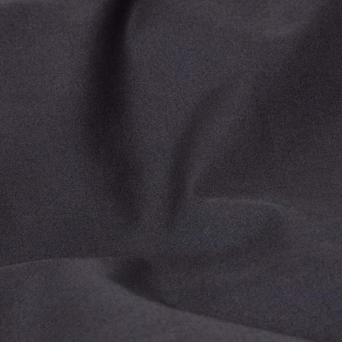 KISSENBEZUG für V-Form-Kissen, Perkal, Fadendichte 200 - Schwarz, Textil (38/76cm) - Homescapes