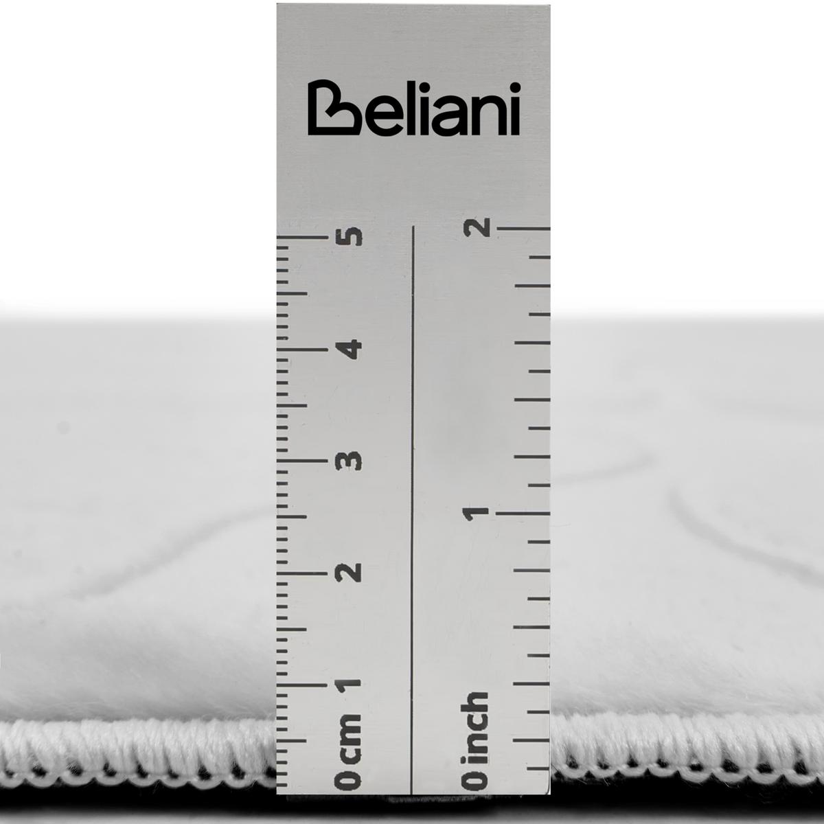 TEPPICH Hellgrau 80/300 cm Borah - Hellgrau/Grau, Textil (80/300cm) - Beliani