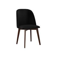 STUHL Monti 3, Holzfarbe: Nuss - Walnussfarben/Schwarz, Holz (48/83/55cm) - MIRJAN24