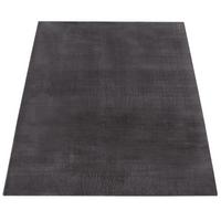 KURZFLORTEPPICH, einfarbig, Anthrazit, 100 x 200 cm - Anthrazit, Textil (100/200cm) - KADIMA DESIGN