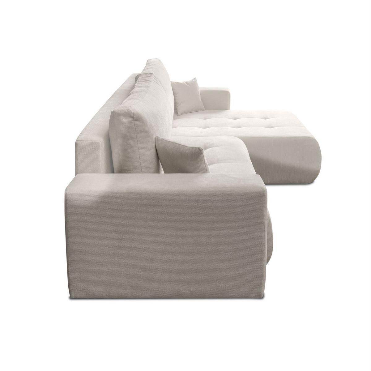 ECKSOFA CLOUD II XL mit Schlaffunktion Vibe 08 - Beige, Textil (280/152cm) - Lookway