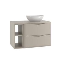 WASCHTISCH 80.6cm Ellie Kaschmir - Beige, Holzwerkstoff (80.6/52.2/46.5cm) - Petits-meubles
