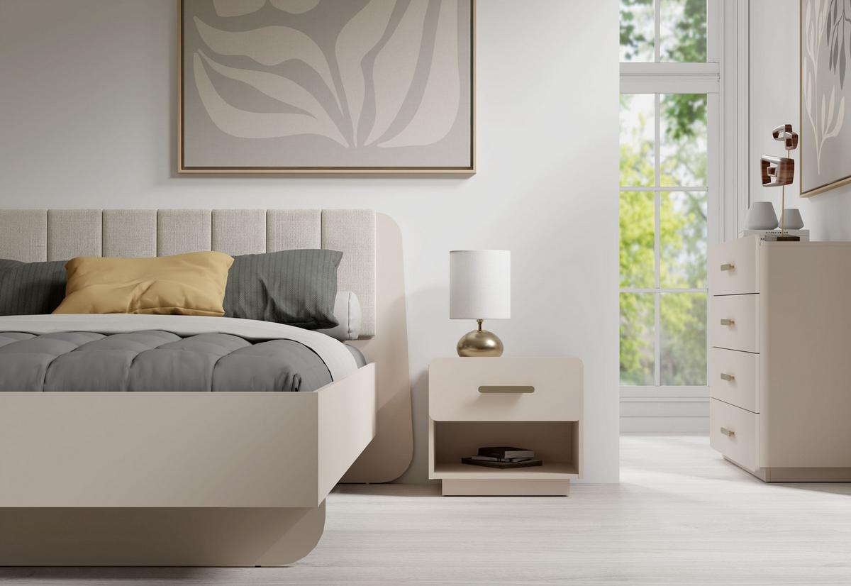 KOMMODE Beige 100/92,5/41,5 - Beige, Holzwerkstoff (100/93/42cm) - RAUMHIRSCH FURNITURE