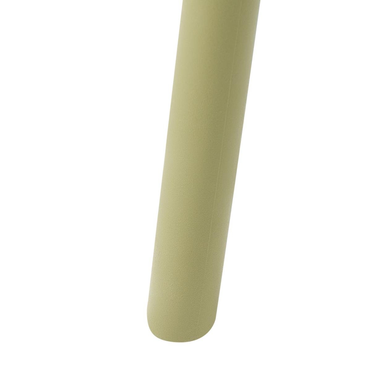 GARTENSTUHL 4er Set Olivgrün Tiggiano - Olivgrün, Kunststoff (58/85/51cm) - Beliani