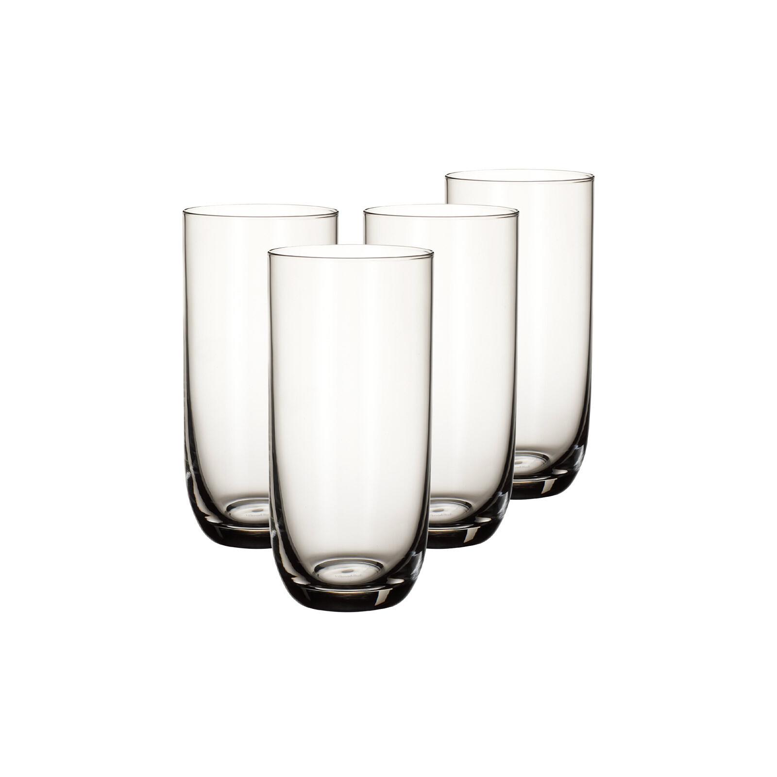 LONGDRINKGLÄSER La Divina transparent 440 ml 4er Set - Transparent, Glas (0.44L) - Villeroy & Boch