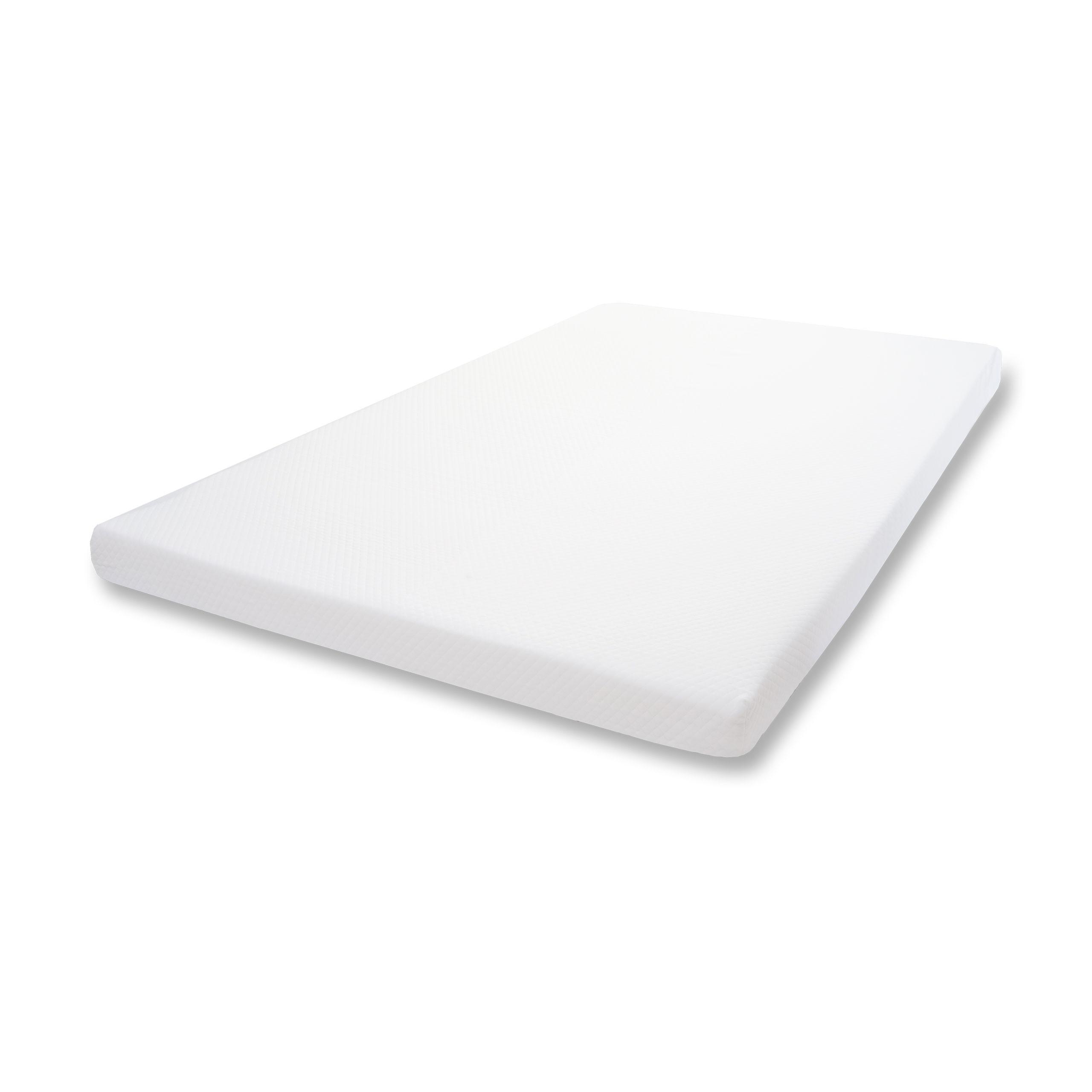 MEMORYFOAM-MATRATZENTOPPER 10CM Weiß - Weiß, Textil (200/140/10cm) - MCW