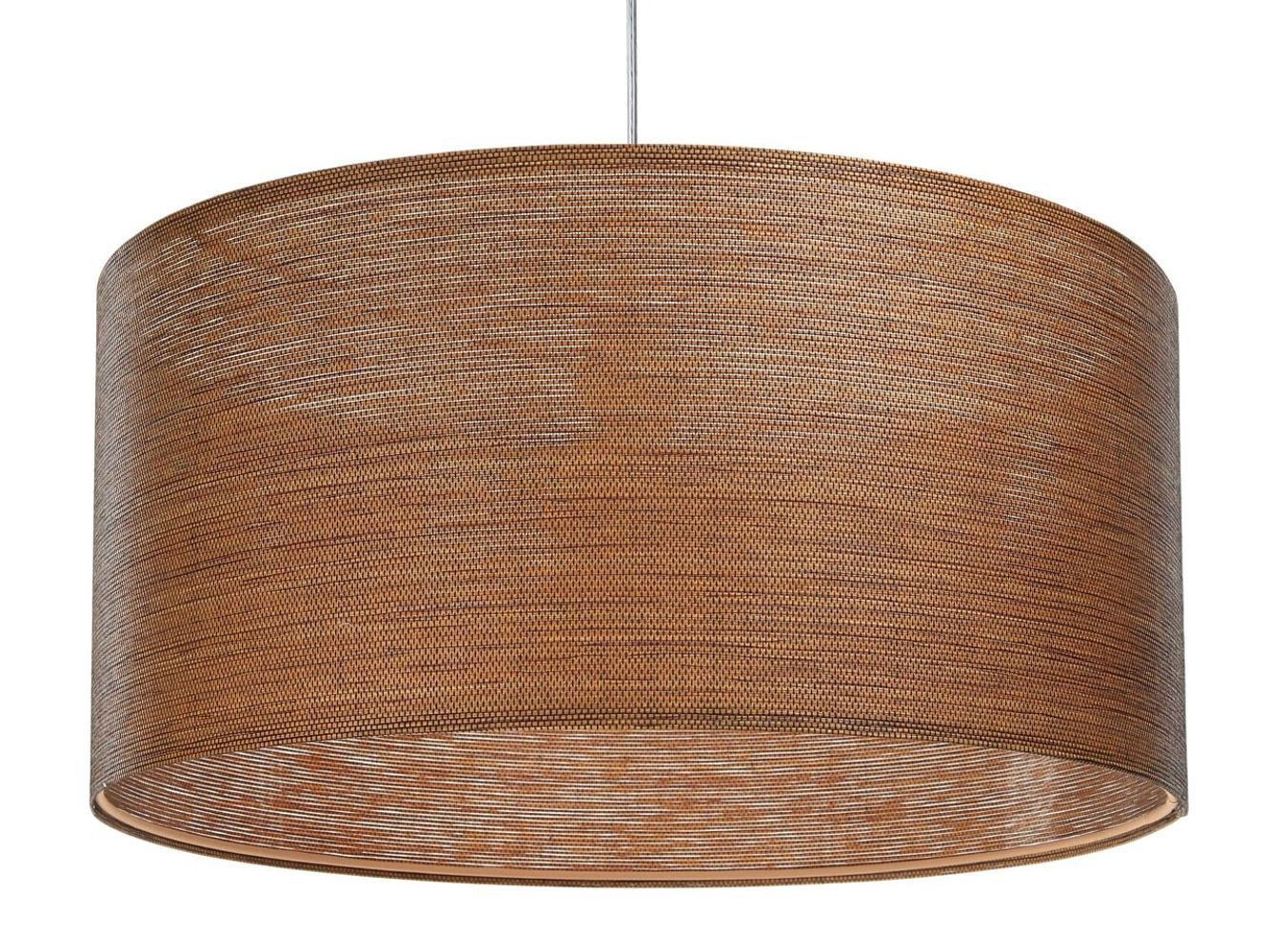 HÄNGELEUCHTE Braun 50/25 cm - Braun, Kunststoff (50/0.6/25cm) - ONZENO