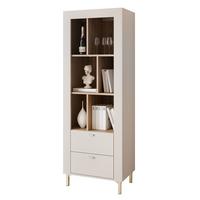 REGAL AVENA, 60/40/169 cm Kaschmir / Eiche - Kaschmir, Holzwerkstoff/Kunststoff (60/169/40cm) - Idohome