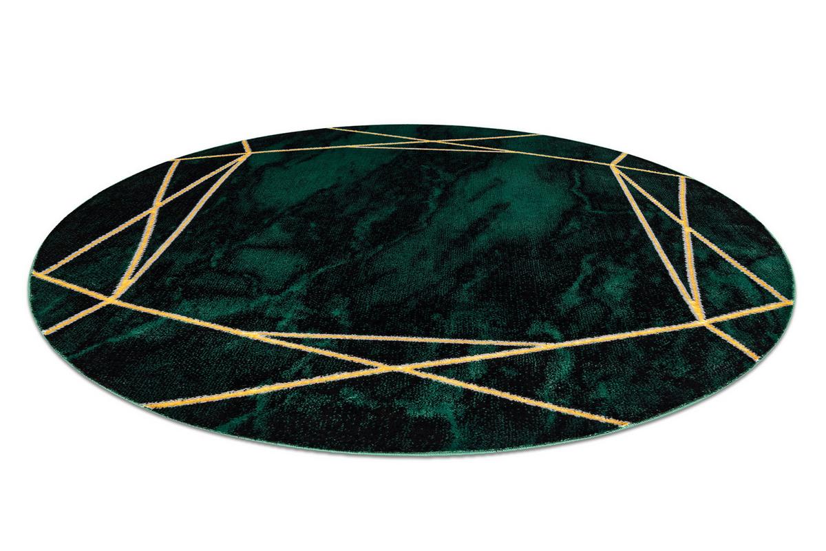 TEPPICH Emerald 160 cm - Pastellgrün, Textil (160/160cm) - rugsX