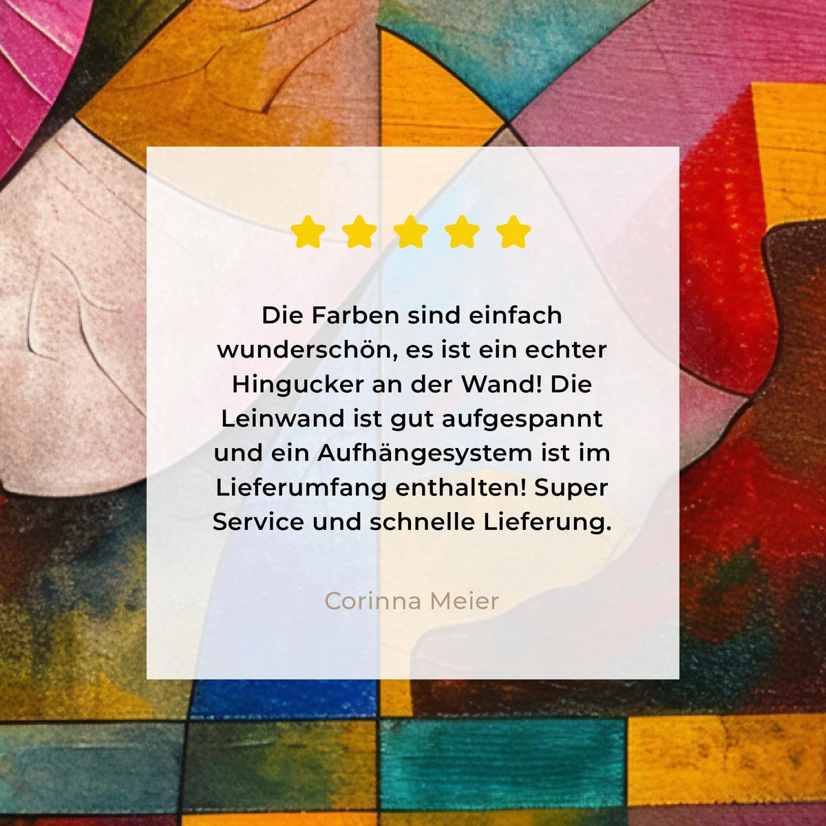 LEINWANDBILD Kunst - Abstrakt - Modern Deko Groß 90x140 cm - Gelb, Textil (90/140cm) - MuchoWow