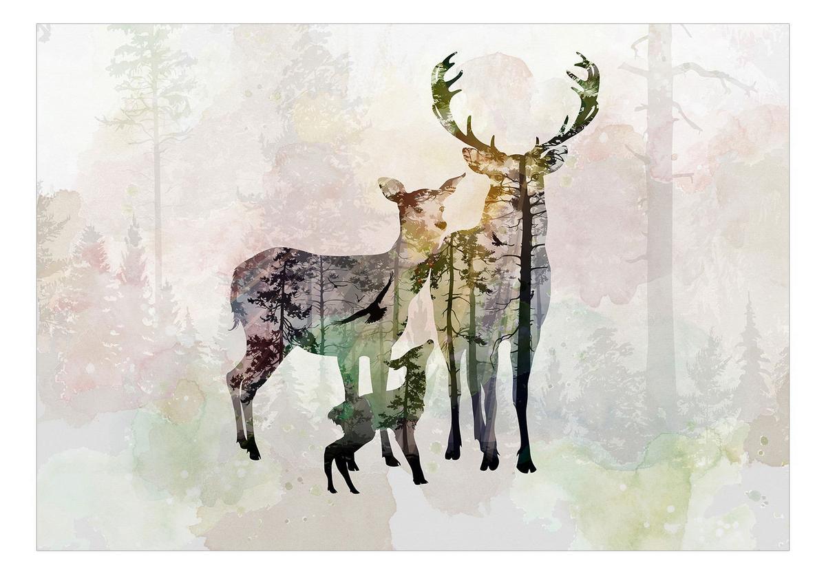 SELBSTKLEBENDE FOTOTAPETE 294/210 cm - Multicolor, Kunststoff/Textil (294/1cm) - KUNSTLOFT