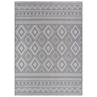 OUTDOORTEPPICH Grau-Hellgrau 200 x 280 cm - Hellgrau, Kunststoff (200/280cm) - TT Home
