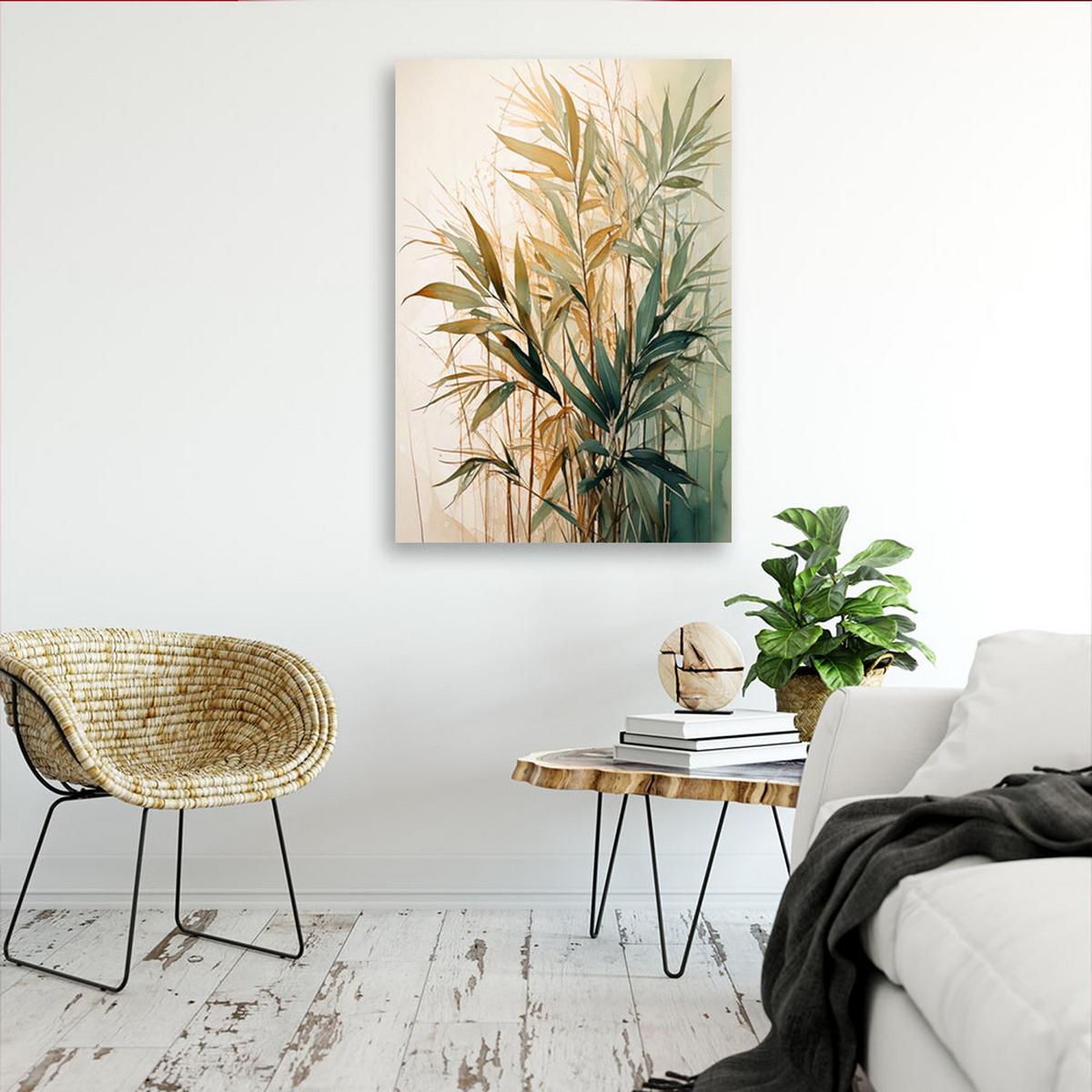 LEINWANDBILD Natur und Botanik 30x45cm - Grün, Textil (30/45cm) - Feeby
