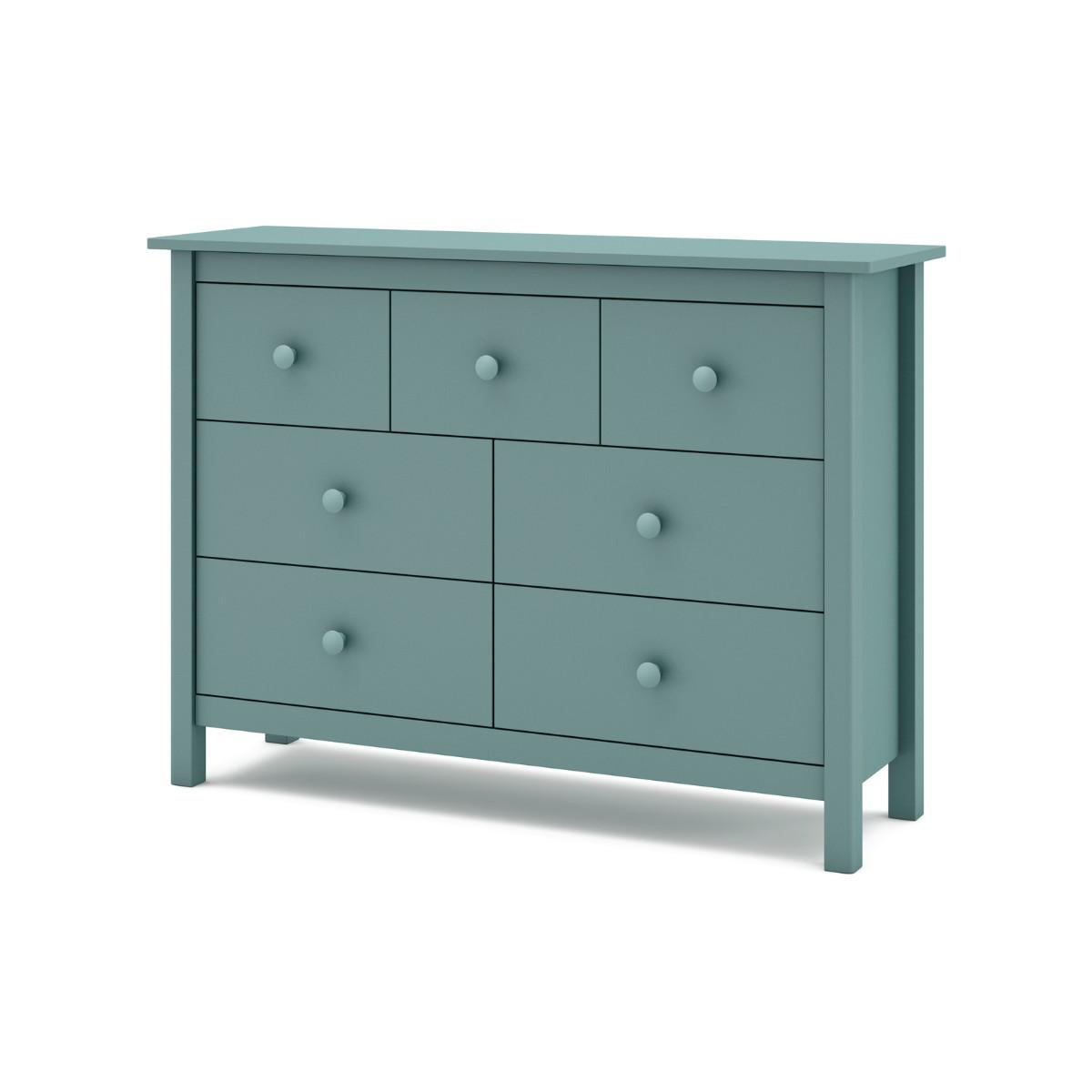 KOMMODE Max Grün 110/40/80 cm - Grün, Holz (40/80/110cm) - Calicosy
