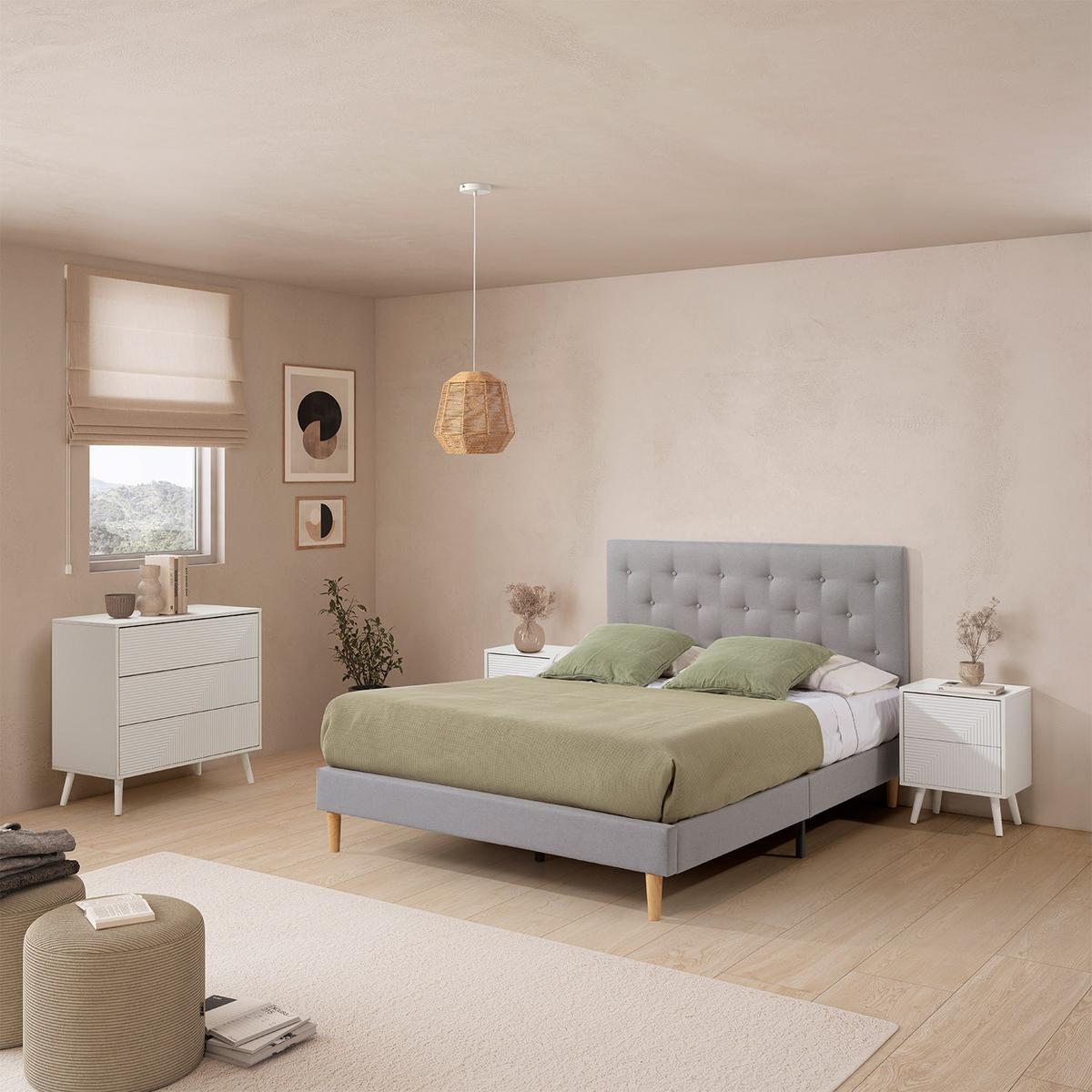 KOMMODE 80/80/40 Telmo Weiß - Weiß, Holzwerkstoff (80/80/40cm) - VS Venta-stock