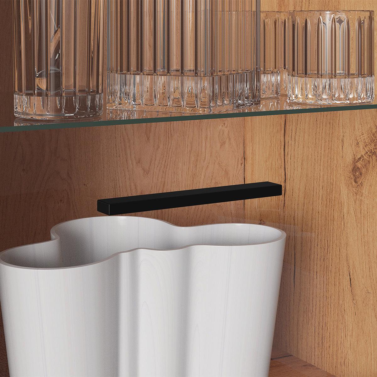VITRINE Solal Holz - Braun, Holzwerkstoff (65/200/40cm) - Petits-meubles
