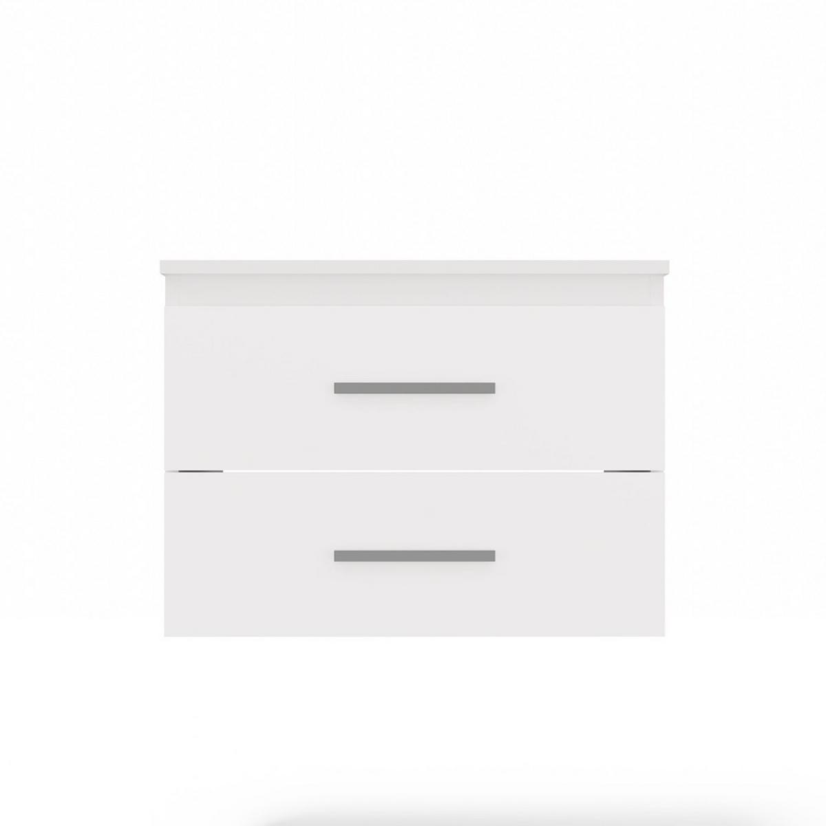 WASCHBECKENUNTERSCHRANK Weiß 60/45/50 - Weiß, Holzwerkstoff (60/45/50cm) - RAUMHIRSCH FURNITURE